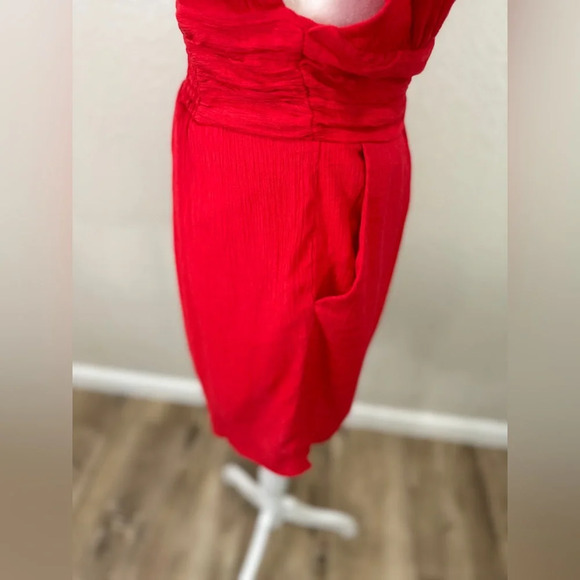 NWOT ONE CLOTHING juniors red cute romper - Picture 4 of 12